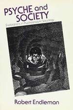 Psyche and Society – Explorations in Psychoanalytic Sociology