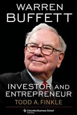 Warren Buffett – Investor and Entrepreneur