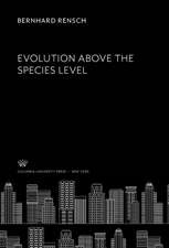 Evolution Above the Species Level