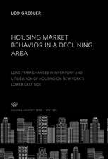 Housing Market Behavior in a Declining Area