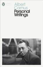 Camus, A: Personal Writings