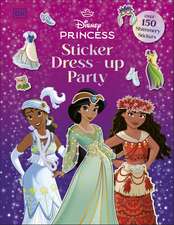 Disney Princess Dress Up Sticker Book