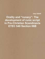 Orality and 