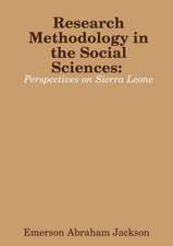 Research Methodology in the social sciences