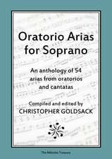 Oratorio Arias for Soprano