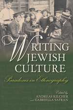 Writing Jewish Culture – Paradoxes in Ethnography