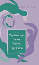 The Structure of Women`s Nonprofit Organizations