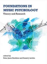 Foundations in Music Psychology – Theory and Research