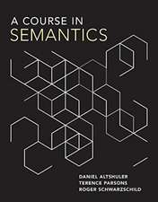 Altshuler, D: Course in Semantics