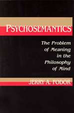 Psychosemantics – The Problem of Meaning in the Philosophy of Mind