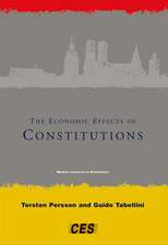 The Economic Effects of Constitutions