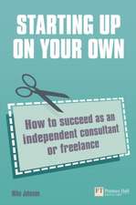 Starting Up on Your Own: How to Suceed as an Independent Consultant or Freelance