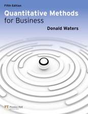 Waters, D: Quantitative Methods for Business