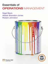 ESSENTIALS OF OPERATIONS MANAGEMENT