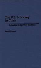 The U.S. Economy in Crisis: Adjusting to the New Realities