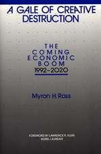 A Gale of Creative Destruction: The Coming Economic Boom, 1992-2020