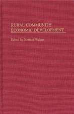 Rural Community Economic Development