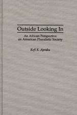 Outside Looking In: An African Perspective on American Pluralistic Society