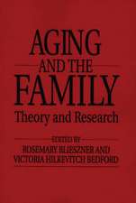 Handbook of Aging and the Family: Theory and Research