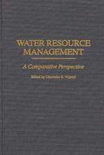 Water Resource Management: A Comparative Perspective