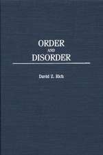 Order and Disorder