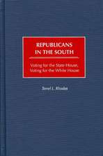 Republicans in the South: Voting for the State House, Voting for the White House