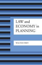 Law and Economy in Planning