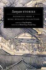 Sanyan Stories – Favorites from a Ming Dynasty Collection