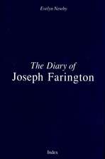 The Diary of Joseph Farington: Index Volume