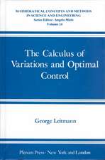 The Calculus of Variations and Optimal Control: An Introduction