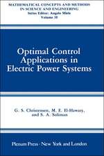 Optimal Control Applications in Electric Power Systems