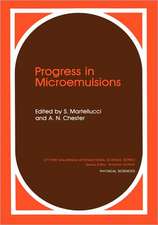 Progress in Microemulsions