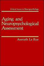 Aging and Neuropsychological Assessment