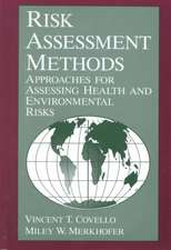 Risk Assessment Methods: Approaches for Assessing Health and Environmental Risks