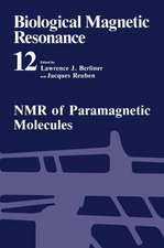 Biological Magnetic Resonance: NMR of Paramagnetic Molecules