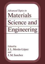 Advanced Topics in Materials Science and Engineering