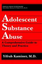 Adolescent Substance Abuse