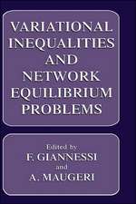 Variational Inequalities and Network Equilibrium Problems