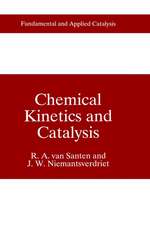 Chemical Kinetics and Catalysis