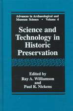 Science and Technology in Historic Preservation