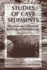 Studies of Cave Sediments: Physical and Chemical Records of Paleoclimate