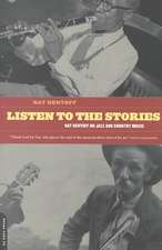 Listen To The Stories: Nat Hentoff On Jazz And Country Music