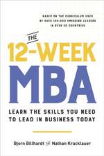 The 12-Week MBA