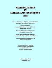 National Issues in Science and Technology 1993