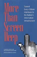 More Than Screen Deep: Toward Every-Citizen Interfaces to the Nation's Information Infrastructure