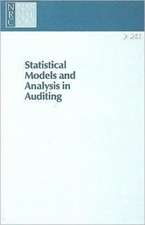 Statistical Models and Analysis in Auditing