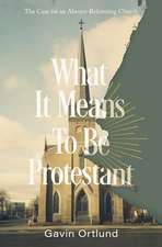 What It Means to Be Protestant: The Case for an Always-Reforming Church