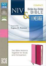 Side-By-Side Bible-PR-NIV/MS Compact: Two Bible Versions Together for Study and Comparison