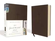 NIV, Journal the Word Bible (Perfect for Note-Taking), Leathersoft, Brown, Red Letter, Comfort Print