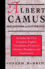 Albert Camus: Philosopher and Littrateur